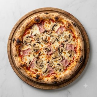 Prosciutto e funghi