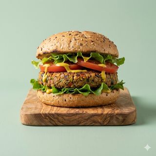Protein burger
