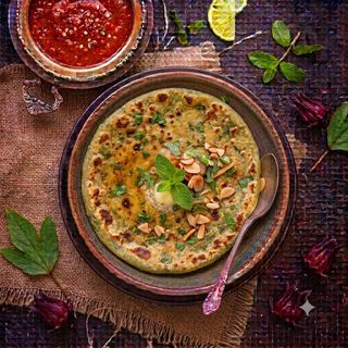 Paratha de Hortelã