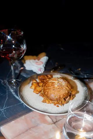 Pulled pork burger