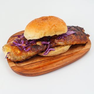 Punjena vešalica, porcija