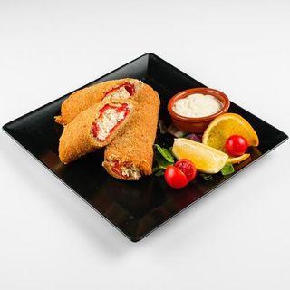 Punjena paprika sa sirom pohana