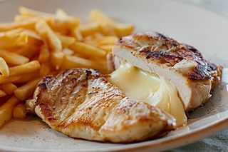 Punjeni pileći batak i hleb