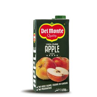 Del Monte 100 Percent Pure Apple Juice 1L