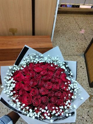 Pure Red Rose Bouquet