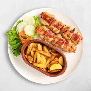 Puretina u panceti s prilogom