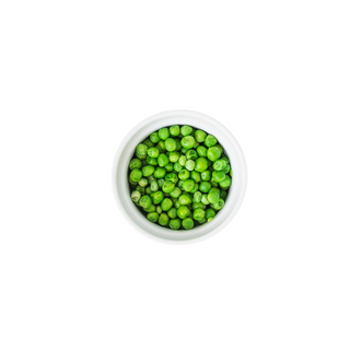 Fresh green peas  1/2cup