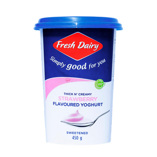 Fresh Dairy Strawberry Yoghurt, 450g