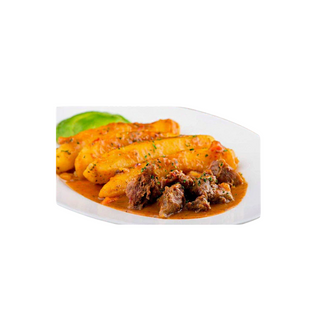 Matooke & Beef Packaged Meal