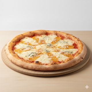 Quattro formaggi rossa