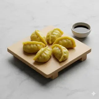 Ravioli di patate e curry