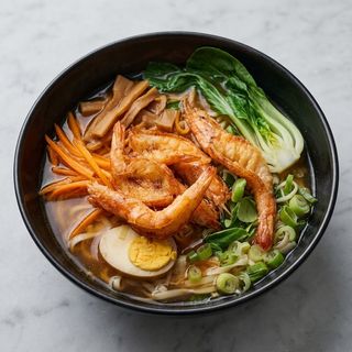 Ramen ebi tempura
