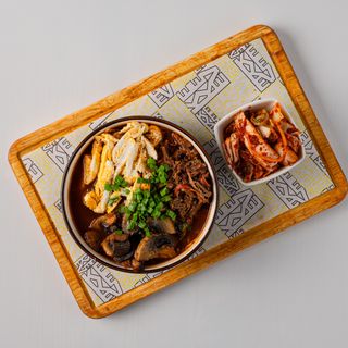 Рамен с брискет