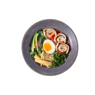 Ramen s parenim knedlama