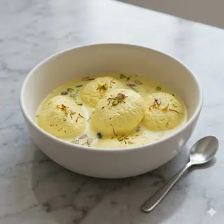 Rasmalai al pezzo