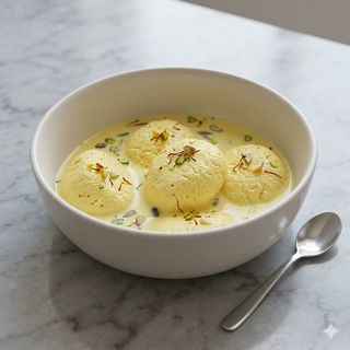 Rasmalai al pezzo