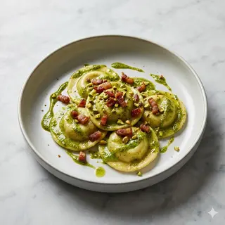 Ravioli di burrata
