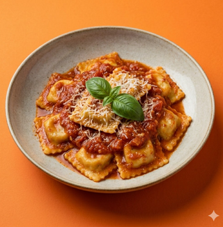 Ravioli al pomodoro