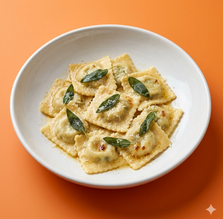 Ravioli burro e salvia