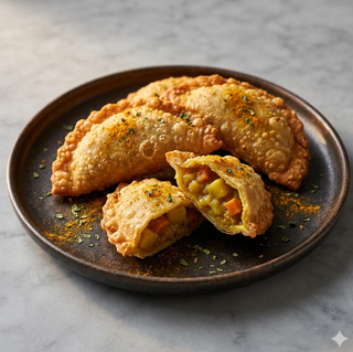 7 Ravioli curry fritti 4 pezzi