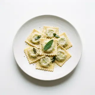 Ravioli di carne o verdura