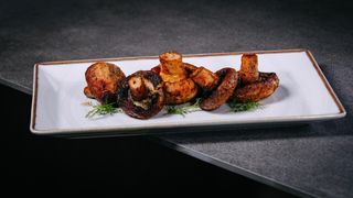 Ražnjić povrće  šampinjoni