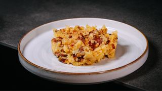 Ražnjić povrće  tučeni krompir