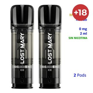 Recarga Tappo Peach Ice 0mg Lost Mary