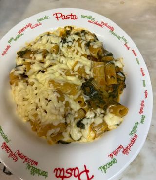 Rigatoni Spinaci al Forno