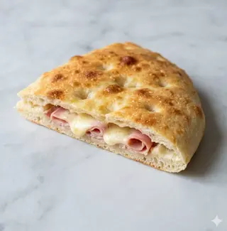 Ripiena prosciutto cotto e mozzarella