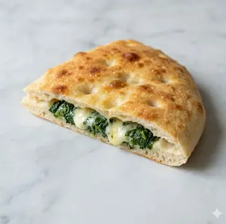 Ripiena spinaci e mozzarella