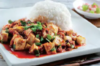 089 Riso con mapo tofu