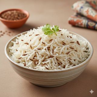 Riso basmati con semi di cumino