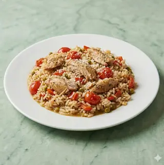 Riso con pollo
