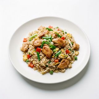 Riso saltato con pollo