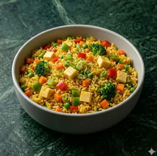 Riso saltato con verdure