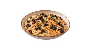 Risotto Au Poulet & Aux Champignons Noirs