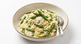 Risotto agli asparagi e parmigiano