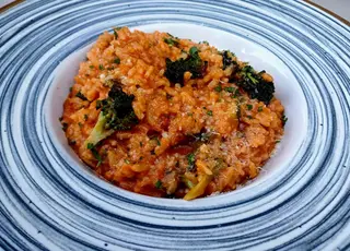 Risotto with vegetables
