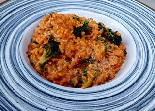 Risotto with vegetables