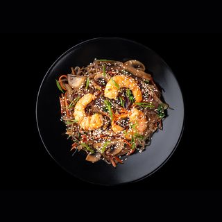 Рисова лапша WOK з креветками (250г)