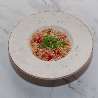 Risotto sa povrćem na crveno