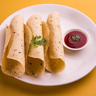 Roasted papad