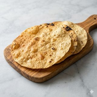 Roasted papad