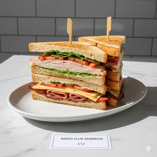 Rodeo club sandwich
