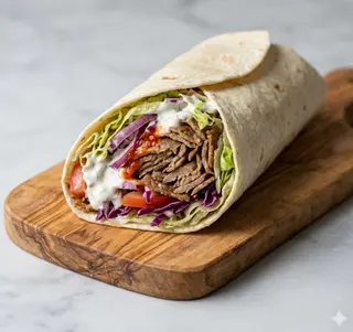 Roll kebab