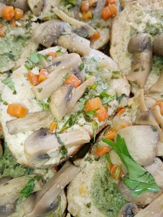 Rolle' di vitello e funghi 300 g