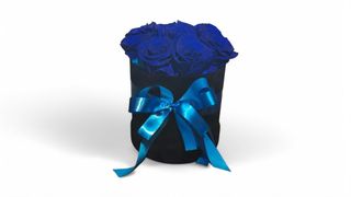 Royal Blue Rose Box