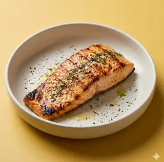 Salmone alla piastra