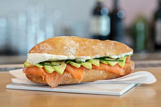 Panino Salmone e Avocado